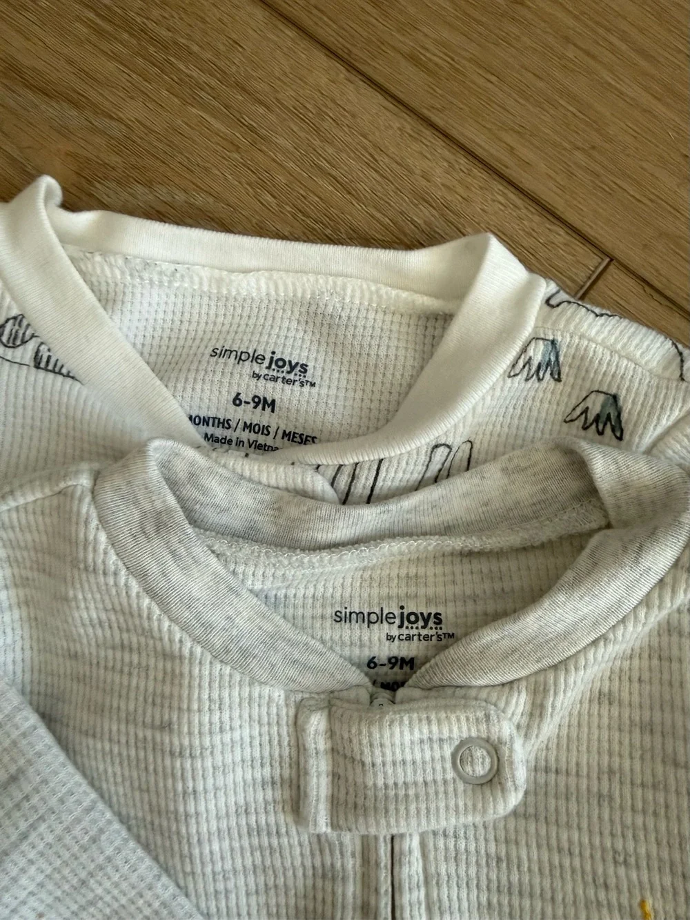 Simply Joys Carters ribbed footies
